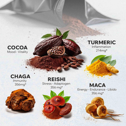 Rezorn® CocoTropic, 32 servings – Organic Mushroom Mix for Energy & Focus